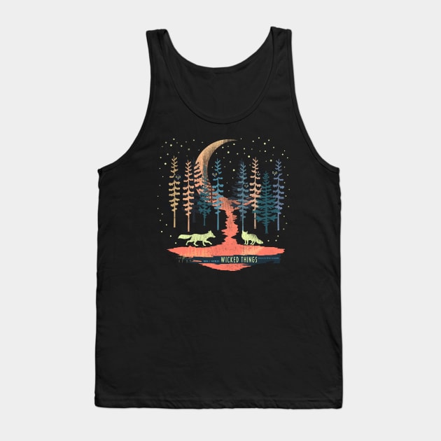 Wicked Things Tank Top by OneRedFox